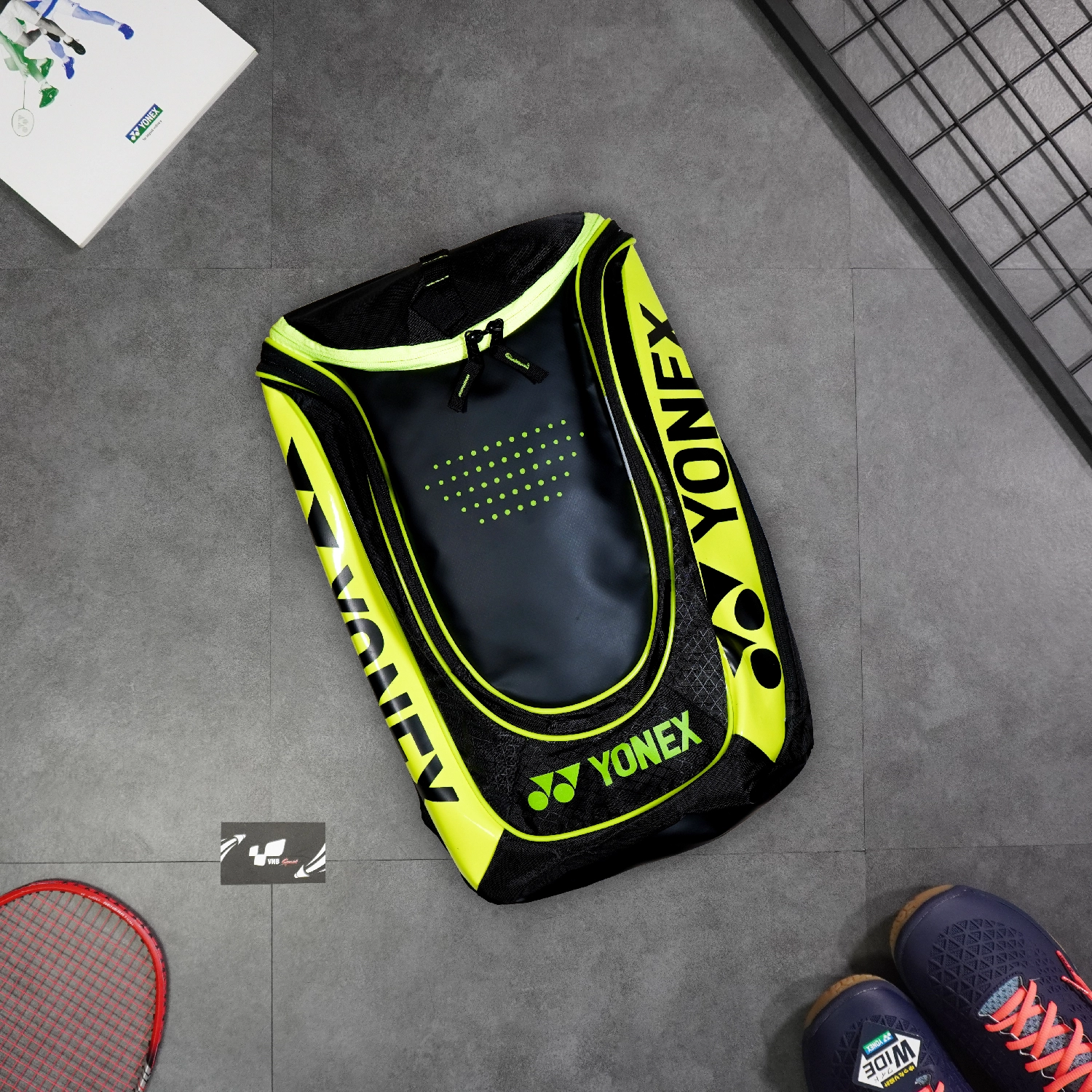 Balo cầu lông Yonex Bag2812EX new - Đen xanh